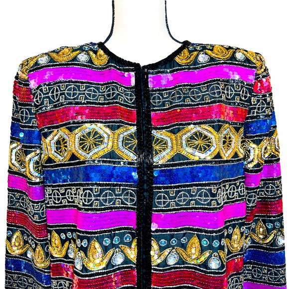 Laurence Kazar sequin - Picture 3 of 4